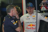 M.Verstappenui atsiveria durys į „Mercedes“? „Ford“ svarsto nutraukti sutartį su „Red Bull“