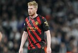 Puikios naujienos „Manchester City“: į treniruotes sugrįžo K. De Bruyne