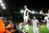 Europos lygos ketvirtfinalis: „Atalanta" svečiuose sutriuškino „Liverpool", dominavęs „Bayer" pratęsė nepralaimėtų rungtynių seriją 