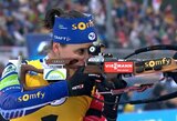 Pasaulio biatlono taurės etapas Rūpoldinge baigėsi dramatiška J.Simon pergale