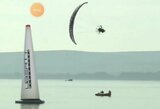 Parasparnių slalomo varžybos Ispanijoje S.Rudokui baigėsi vandenyje