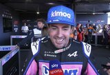 „Alpine“ triumfuoja: F.Alonso iš 15-os vietos vėl pakilo į 7-ą
