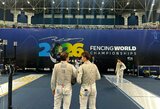 Dominikas Juras pasaulio jaunių fechtavimo čempionate – 9-as