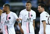 M.Pochettino paaiškino, kodėl L.Messi, Neymarui ir K.Mbappe nepavyko suspindėti Čempionų lygos rungtynėse 