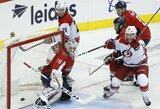 „Capitals“ – „Hurricanes“ rungtynių lemiamas įvartis | Scanpix nuotr.
