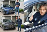 Pamatykite: „Real“ žaidėjai ir žaidėjos išsirinko naujuosius BMW automobilius
