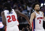 Istorinį rezultatą sukūrusi „Pistons“ eliminavo „Magic“