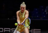 WTA 1000 turnyre Madride – sensacinga ukrainietės pergalė prieš rusę