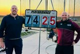 Geriausia serija disko metimo istorijoje: Denny iki Aleknos pasaulio rekordo trūko vos 10 cm