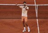 „Jokios pagarbos“: švilpimo sulaukęs Djokovičius daugiau nenorėtų kovoti prieš prancūzą