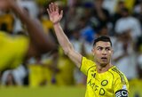 Skrandžio skausmus kentėjęs Cristiano Ronaldo pakeistas apsivėmė rūbinėje 