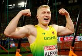 M.Alekna ir A.Gudžius pateko į pasaulio čempionatą