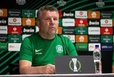 V.Čeburinas: „Slovan“ nėra panašūs į tas komandas prieš kurias žaidėme atrankoje“