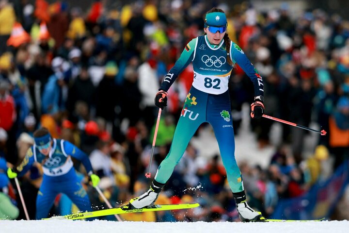 Moterų 10 km lenktynės laisvuoju stiliumi dominavo švedė, savo rezultatą palyginus su praėjusia olimpiada pagerino Dainytė