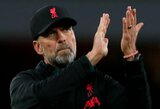 „Liverpool“ strategas J.Kloppas neslėpė nepasitenkinimo dėl teisėjo skirto vienuolikos metrų baudinio 