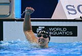 Ledecky reto grožio finale iškovojo 30-ą pasaulio čempionatų medalį, JAV rinktinė pagerino planetos rekordą, australai patyrė fiasko