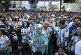Nuo širdies smūgio mirė du Argentinos rinktinės sirgaliai, dešimtys sužeistų
