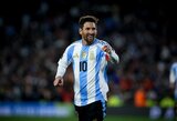 Messi po Majamio „Inter“ pergalės vėl prisijungė prie Argentinos rinktinės 