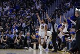 Čempionų žiedus atsiėmusi „Warriors“ susitvarkė su „Lakers“ 