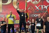 Europos štangos spaudimo rekordą pagerinęs T.Drevnickis iškovojo auksą ir profesionalo „kortą“ (papildyta)
