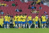 Brazilija pristatė 26 žaidėjų sudėtį Pasaulio taurės turnyrui: be G.Magalhaeso ir R.Firmino, bet su 38-erių metų T.Silva