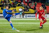 UEFA Tautų lygoje ir toliau be pergalių: Lietuvos rinktinė susitikimą su Farerų salomis baigė lygiosiomis