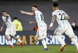 Pasaulio čempionato atrankoje – L.Messi įvartis ir triuškinama Argentinos pergalė bei Brazilijos nulinės lygiosios su Kolumbija