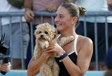 Marta Kostiuk Madride užbaigė Emmos Raducanu žygį, krito ir olimpinė čempionė