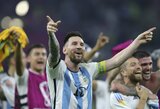 L.Messi po pergalės prieš Australiją dėkojo rinktinę palaikantiems Argentinos sirgaliams  