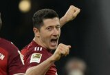 Futbolo pasaulis to nematė nuo 2014 m: R.Lewandowskis per metus įmušė jau 60 įvarčių