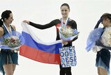 15-metė Rusijos čiuožėja net ir po kritimo sumušė du pasaulio rekordus, JAV žurnalistas pažėrė kritikos teisėjams