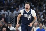 „Mavericks“ į pergalę tempęs L.Dončičius negaluoja ir žaidžia kęsdamas skausmus