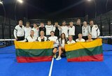 Europos padelio taurės turnyre – Lietuvos rinktinių pasirodymai