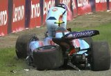 Japonijos GP kvalifikacijoje – M.Verstappeno dominavimas, L.Sargeanto avarija ir baudos išvengęs Ch.Leclercas (papildyta)