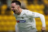 „Kauno Žalgiris“ tik rungtynių pabaigoje išvengė sensacijos prieš mažumoje žaidusius „Riterius“