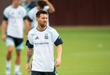 Argentinos rinktinės treneris atnaujino informaciją apie Lionelio Messi sveikatos būklę