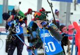 Europos jaunimo biatlono čempionato finiše lietuviai šaudė prastai, auksas iškeliavo į Latviją