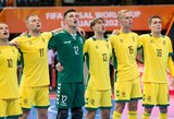 Lietuvos futsalo rinktinė sutriuškino estus