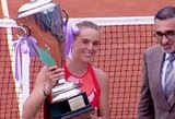L.Bronzetti pirmą kartą karjeroje laimėjo WTA 250 serijos turnyrą