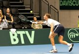 Butvilas vėl turės žaisti prieš pirmąją turnyro raketę, Berankis praleis dar vieną turnyrą