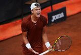 H.Rune pralaimėjo ATP 1000 turnyro Romoje finalą, bet pasieks naujas karjeros aukštumas reitinge