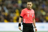 Lietuvos teisėjai vadovaus pasaulio čempionato atrankos dvikovai Kazachstane