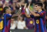 5 kartus daugiau smūgių atlikusi „Barcelona“ nugalėjo „Athletic“