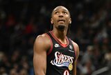 Karjeros rungtynes sužaidęs Maxey vedė „76ers“ į pergalę