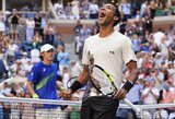 Auger-Aliassime pratęsė de Minauro „prakeiksmą“ ir po 4 metų pertraukos grįžo į „US Open“ pusfinalį