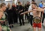 UFC reitingas: V.Ševčenko paskelbta absoliučiai geriausia moterų kovotoja, M.Dvališvilis pasiekė rekordines savo aukštumas