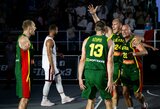 Lietuvos 3x3 rinktinė galingai startavo Čempionų taurėje – įveikti pasaulio čempionai