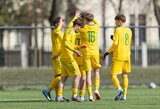 Lietuvos U-15 rinktinė taikiai išsiskyrė su „Kauno Žalgirio“ U-18 ekipa
