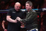 Neapsikentęs UFC prezidentas kovos metu paliko areną: „Ką aš turiu pasakyti? Tai buvo bloga kova“