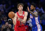 NBA žvaigždžių sugrįžimo rungtynėse – ryškus Buzelis